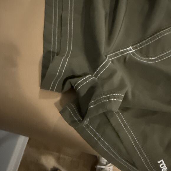 ROMWE Board Shorts Womens XL Green Beach Swim Surf Water Sports 90s Y2K Style - Picture 6 of 6